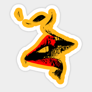 The Kiss Sticker